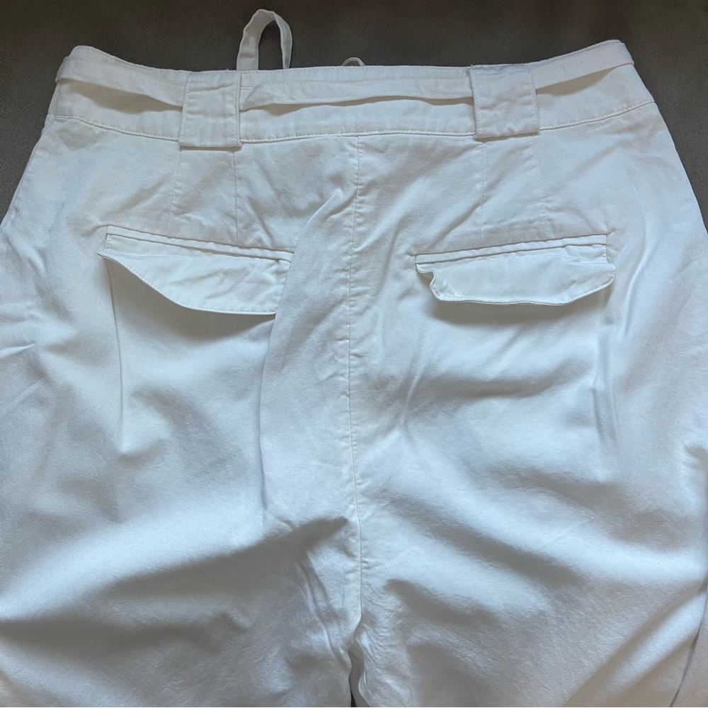 Dynamite Cream Relaxed High-Waist Pants US 6 - Picture 5 of 7